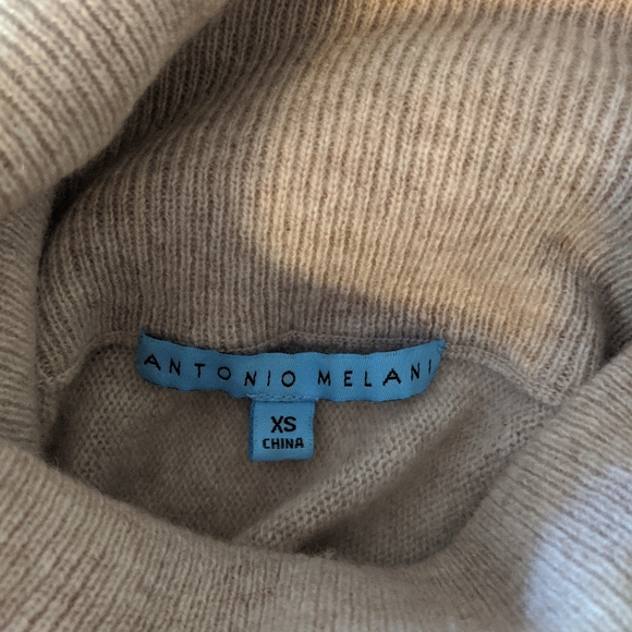 Antonio Melani Cashmere Turtleneck - Picture 2 of 5